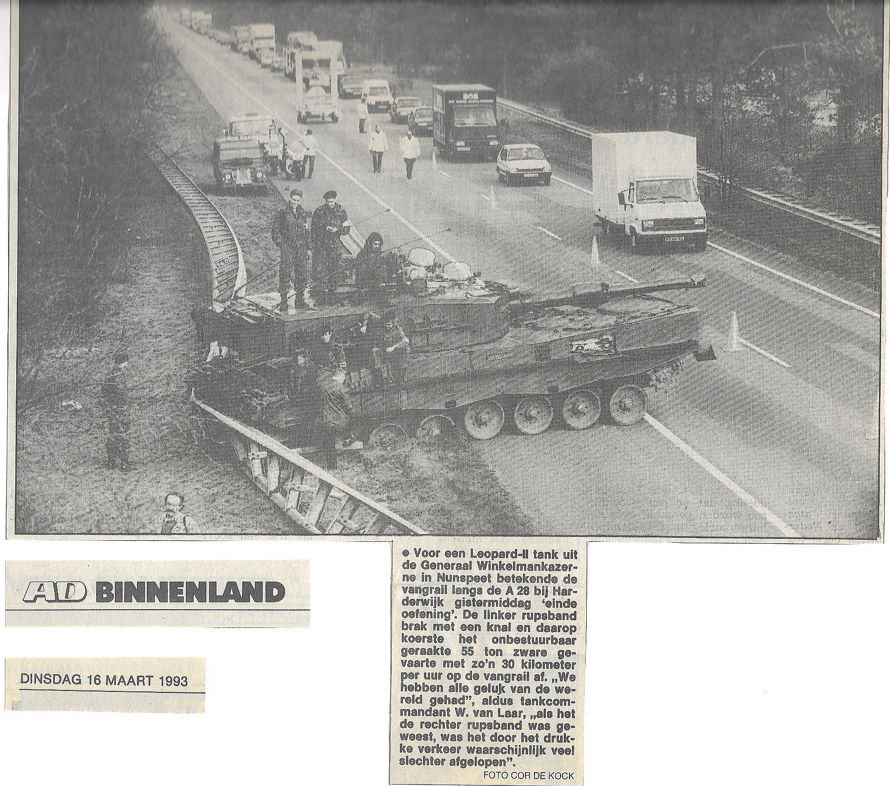 Oefening Pijlslang, maart 1993 - 7